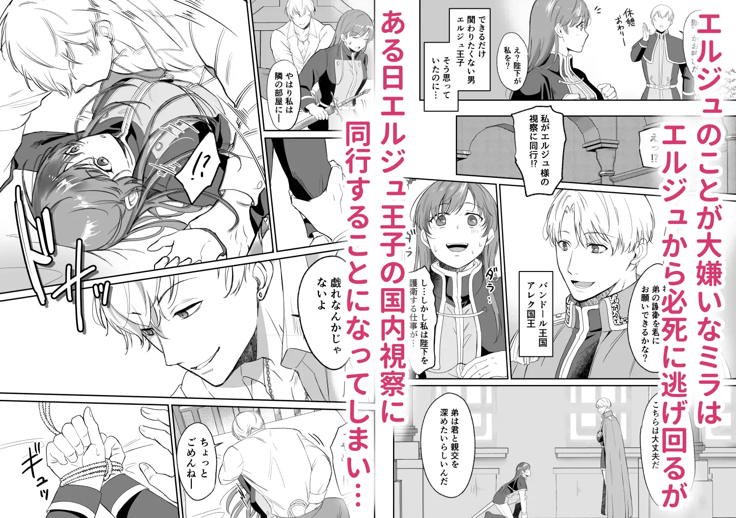 最強女騎士は執着系弟王子から逃げられない! エロ漫画 サンプル画像 #2